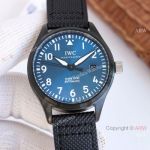 Swiss Replica IWC Pilot's Mark XVIII 9015 Watch Navy Face Men